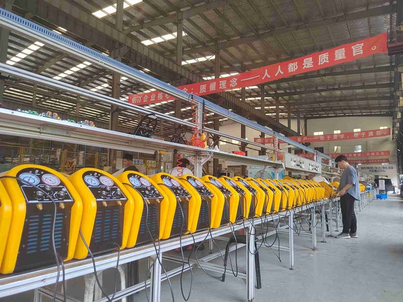 Nanjing Wonfulay Precision Machinery Co., Ltd. fabriek productielijn