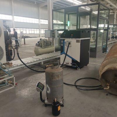 R32 R600 R410A Auto Refrigerant Charging Station Gas Injection System